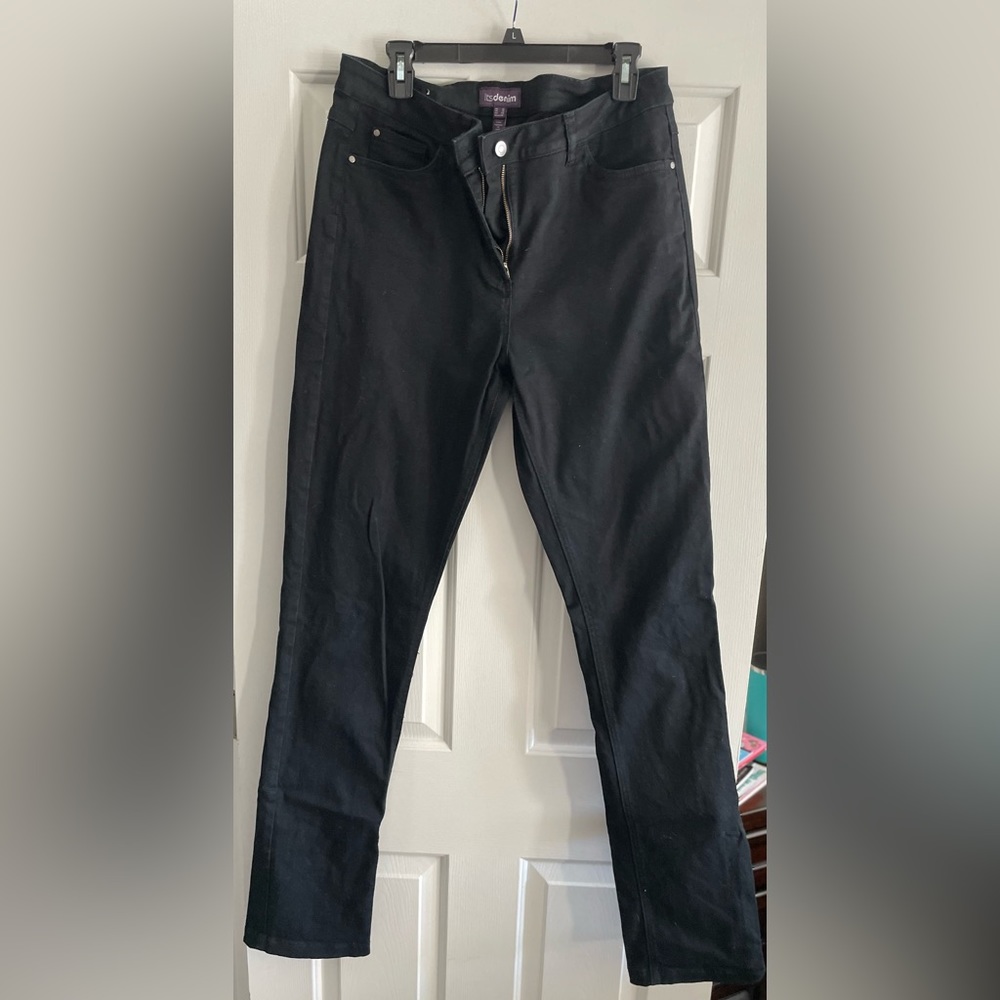 Long Tall Sally black jeans size 12x38” inseam worn once